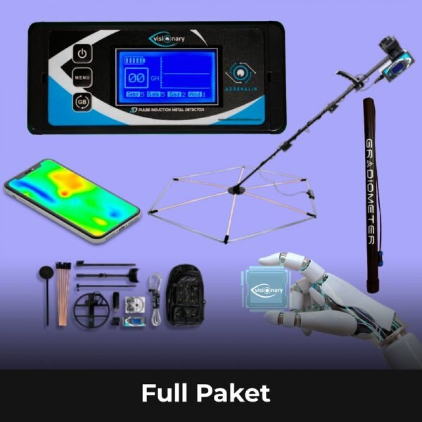 ADRENALİN VISIONARY PULSE VE 3D DEDEKTÖR PRO PAKET ADRENALİN DEDEKTÖR - İNAN DEDEKTÖR - 0542 522 32 61