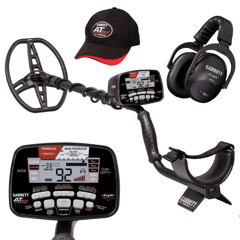 GARRETT AT MAX MS-3 KABLOSUZ KULAKLIK DEDEKTÖR GARRETT DEDEKTÖR - İNAN DEDEKTÖR - 0542 522 32 61