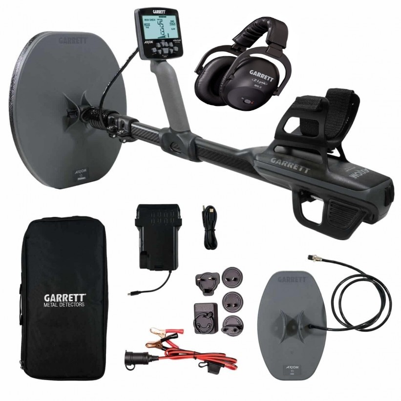 GARRETT AXİOM DEDEKTÖR 13"x11" DD-FC BAŞLIK, 11"x7" MONO BAŞLIK VE MS-3 KULAKLIKLI DEDEKTÖR GARRETT DEDEKTÖR - İNAN DEDEKTÖR - 0542 522 32 61