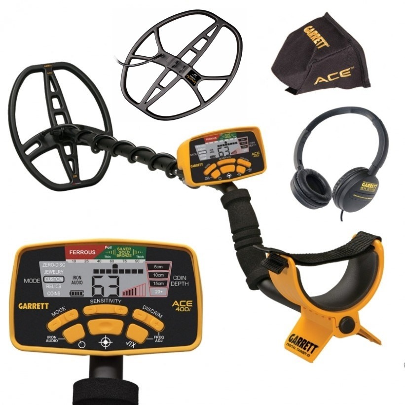 GARRETT ACE 400İ DEDEKTÖR ÇİFT BAŞLIKLI 22X28CM DD PROFORMANCE & 36X28CM REAPER BAŞLIKLI GARRETT DEDEKTÖR - İNAN DEDEKTÖR - 0542 522 32 61