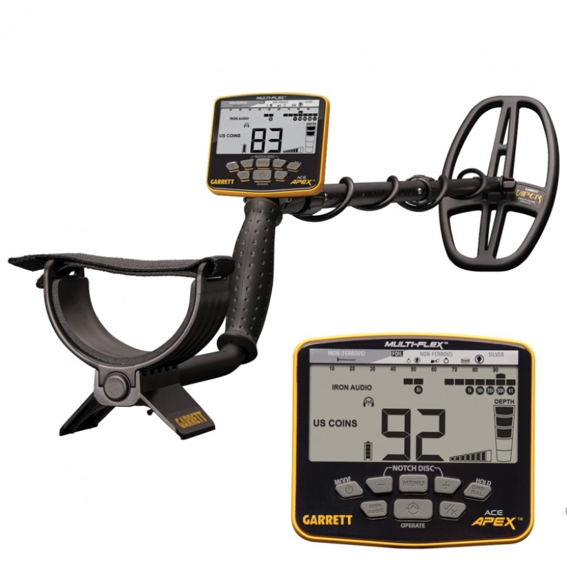 GARRETT ACE APEX BASİC DEDEKTÖR VİPER BAŞLIKLI (15X28CM) GARRETT DEDEKTÖR  - İNAN DEDEKTÖR - 0542 522 32 61