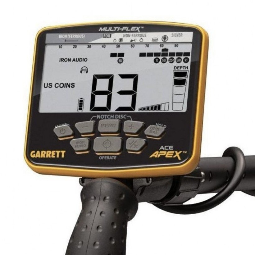 GARRETT ACE APEX BASİC DEDEKTÖR VİPER BAŞLIKLI (15X28CM) GARRETT DEDEKTÖR  - İNAN DEDEKTÖR - 0542 522 32 61