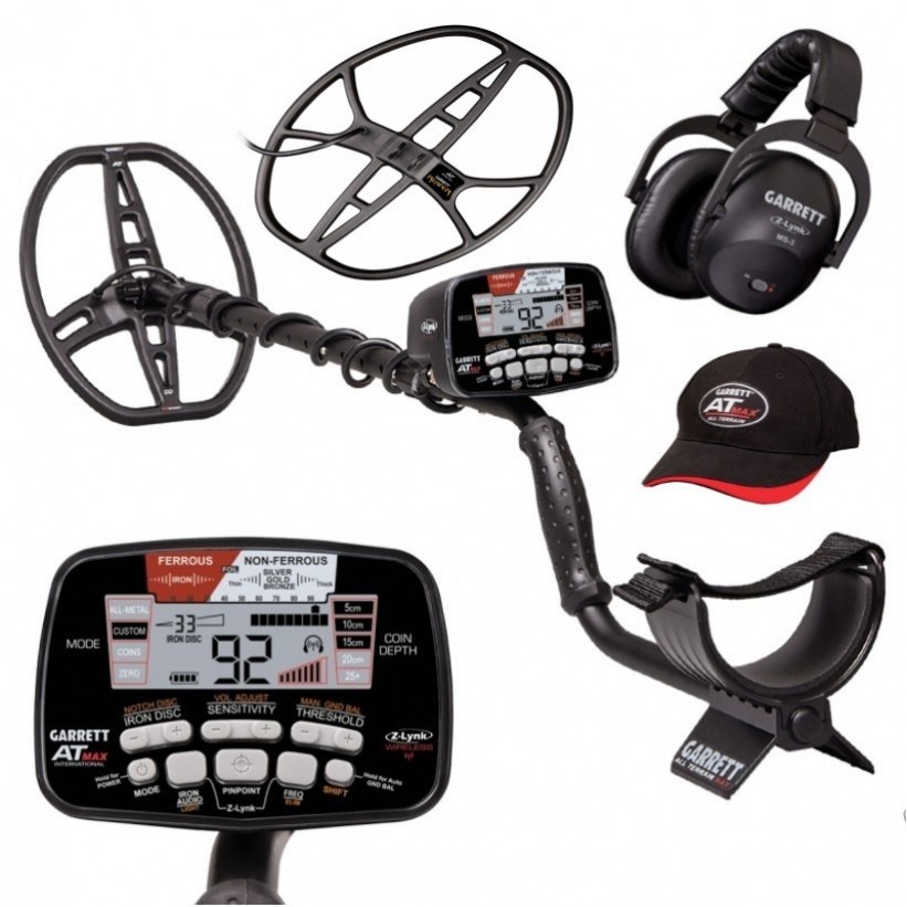 GARRETT AT MAX MS-3 KABLOSUZ KULAKLIK DEDEKTÖR ÇİFT BAŞLIKLI (22X28 CM) PROFORMANCE & 36X28CM REAPER BAŞLIKLI GARRETT DEDEKTÖR - İNAN DEDEKTÖR - 0542 522 32 61