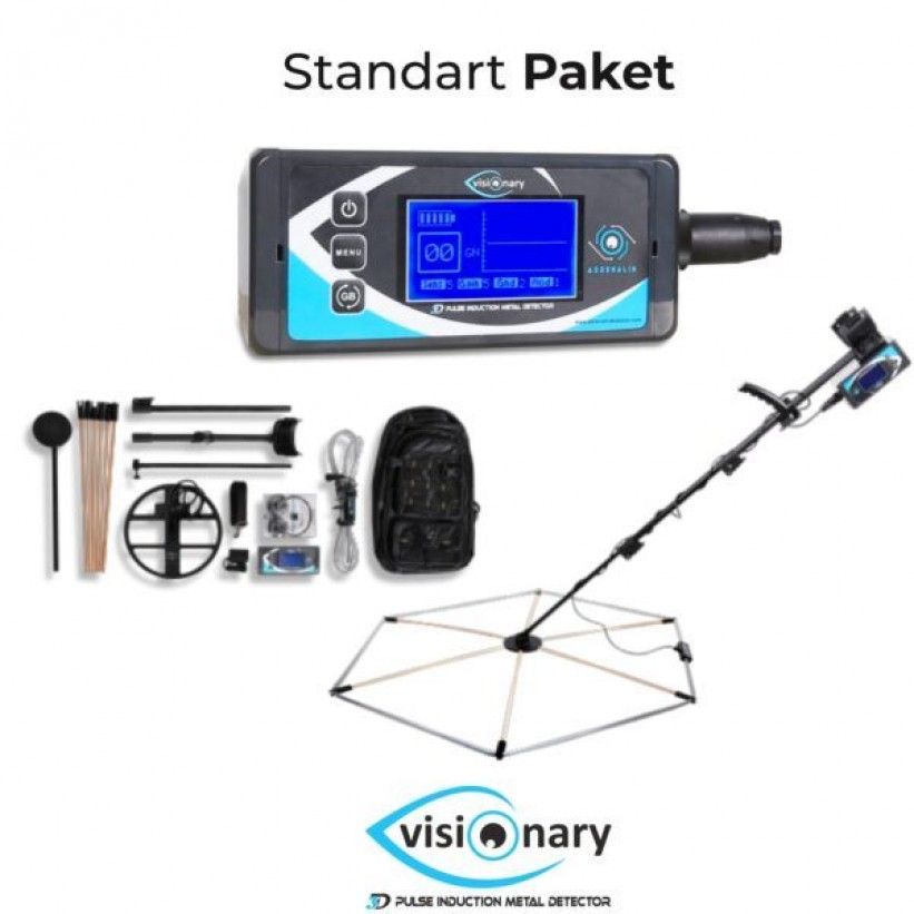 ADRENALİN VISIONARY PULSE VE 3D DEDEKTÖR STANDART PAKET ADRENALİN DEDEKTÖR - İNAN DEDEKTÖR - 0542 522 32 61