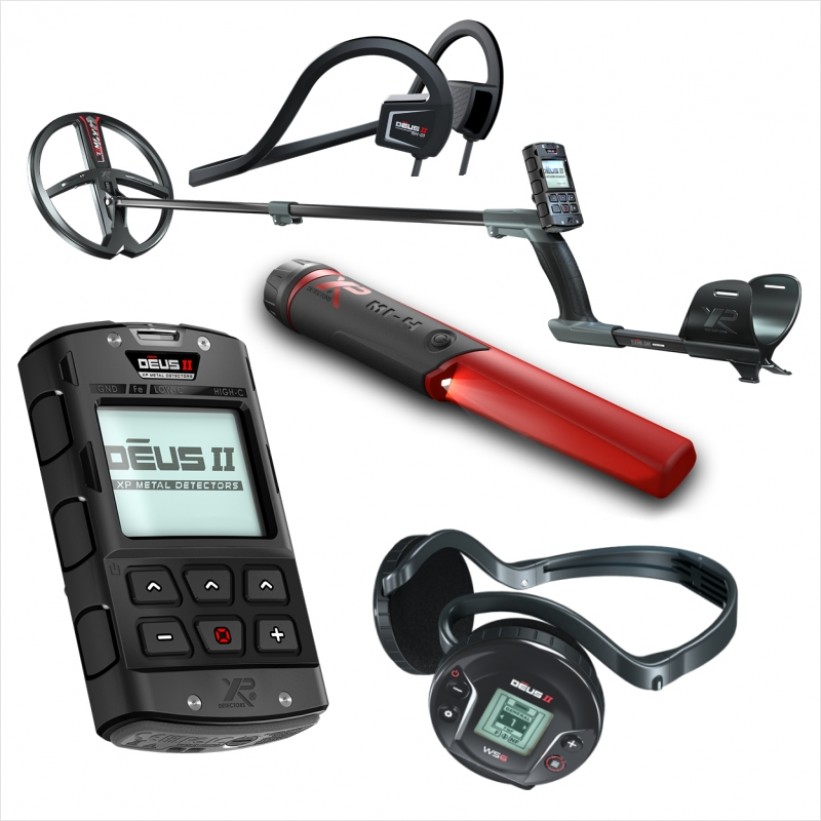 XP DEUS 2 ANA KONTROL ÜNİTE + WS6 KULAKLIK + 28CM FMF BAŞLIK + XP MI-4 POİNTER + XP BH-01 KEMİK İLETİMLİ KULAKLIK DEDEKTÖR XP DEDEKTÖR - İNAN DEDEKTÖR - 0542 522 32 61