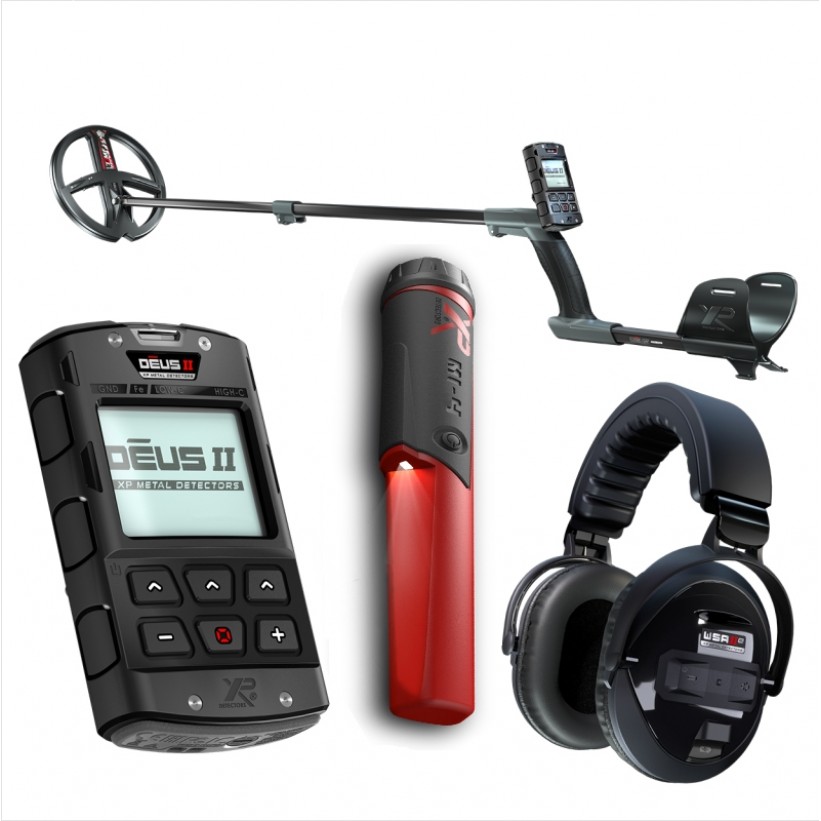 XP DEUS 2 ANA KONTROL ÜNİTE + 22CM FMF BAŞLIK + XP WSA2XL KABLOSUZ KULAKLIK + XP MI-4 POİNTER DEDEKTÖR XP DEDEKTÖR - İNAN DEDEKTÖR - 0542 522 32 61