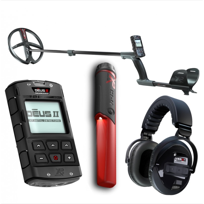 XP DEUS 2 ANA KONTROL ÜNİTE + 28CM FMF BAŞLIK + XP WSA2XL KABLOSUZ KULAKLIK + XP MI-4 POİNTER DEDEKTÖR XP DEDEKTÖR - İNAN DEDEKTÖR - 0542 522 32 61