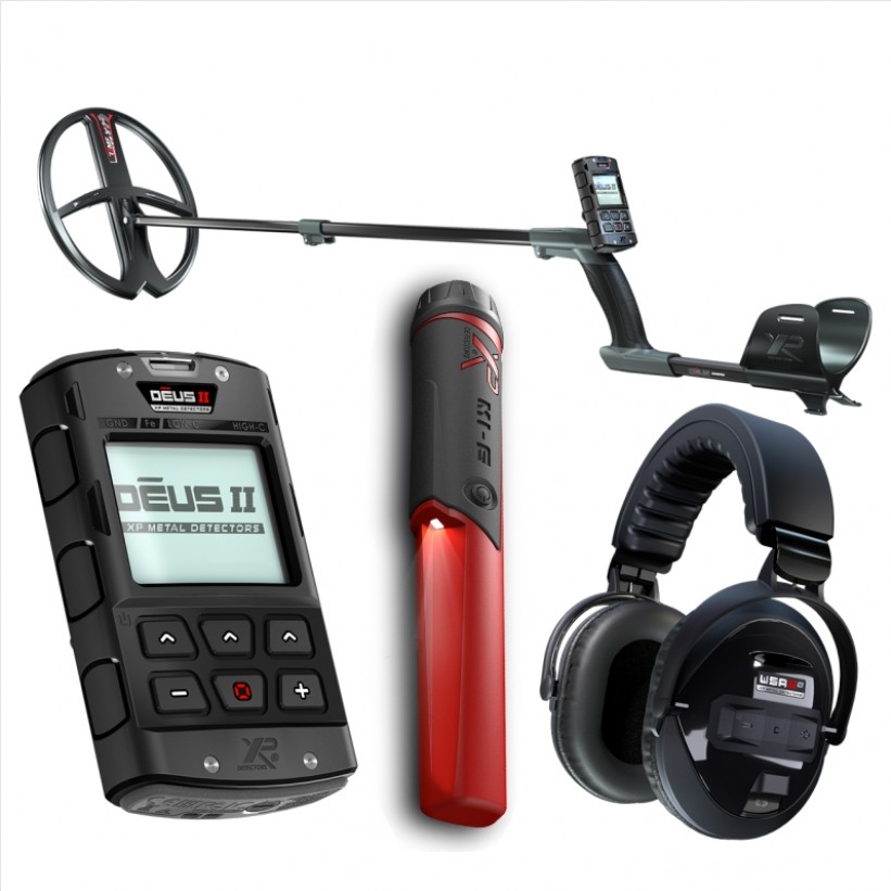 XP DEUS 2 ANA KONTROL ÜNİTE + 34X28CM FMF BAŞLIK + XP WSA2XL KABLOSUZ KULAKLIK + XP MI-6 POİNTER DEDEKTÖR XP DEDEKTÖR - İNAN DEDEKTÖR - 0542 522 32 61