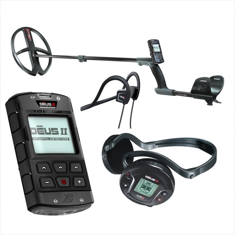 XP DEUS 2 ANA KONTROL ÜNİTE + WS6 KULAKLIK + 34X28CM FMF BAŞLIK + XP BH-01 KEMİK İLETİMLİ KULAKLIK DEDEKTÖR XP DEDEKTÖR - İNAN DEDEKTÖR - 0542 522 32 61