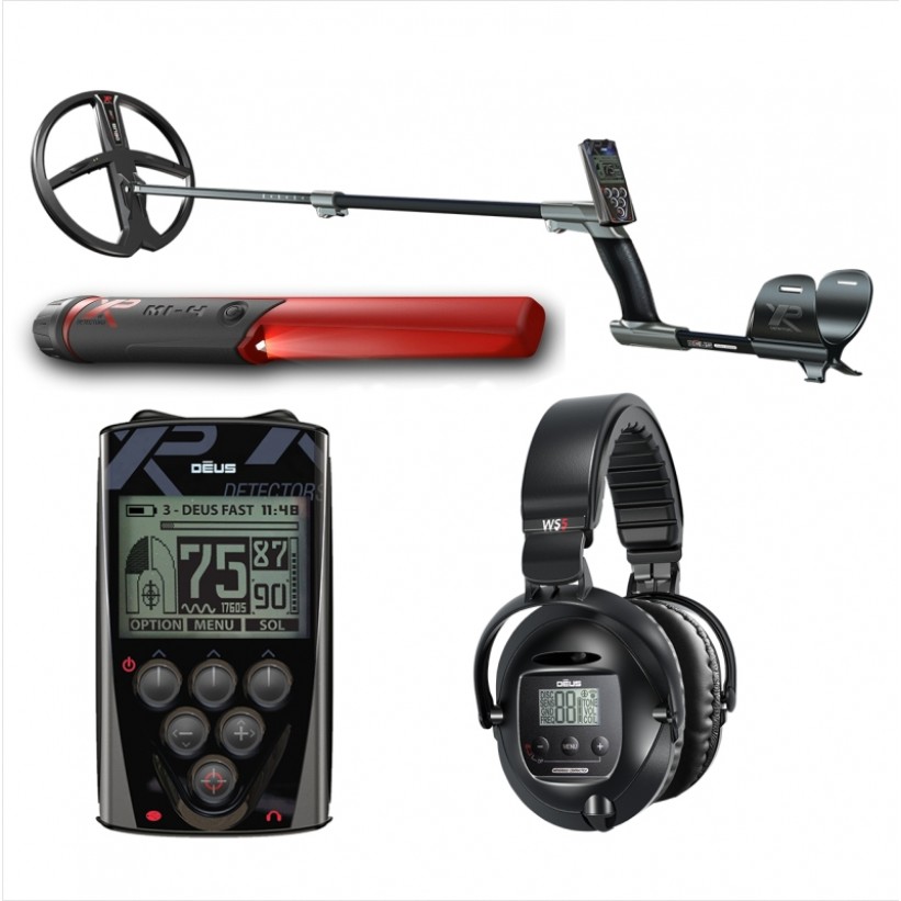 XP DEUS ANA KONTROL ÜNİTESİ + WS5 KULAKLIK + 28CM X35 BAŞLIK + XP MI-4 POİNTER DEDEKTÖR XP DEDEKTÖR - İNAN DEDEKTÖR - 0542 522 32 61