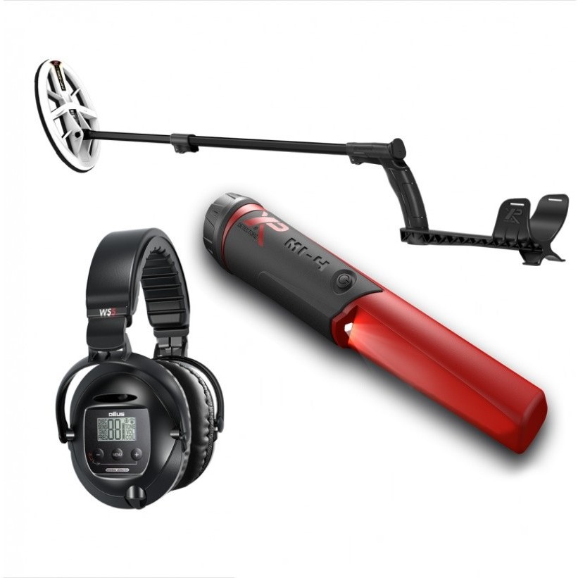 XP DEUS WS5 KULAKLIK + 24x13CM HF BAŞLIK + XP MI-4 POİNTER DEDEKTÖR XP DEDEKTÖR - İNAN DEDEKTÖR - 0542 522 32 61