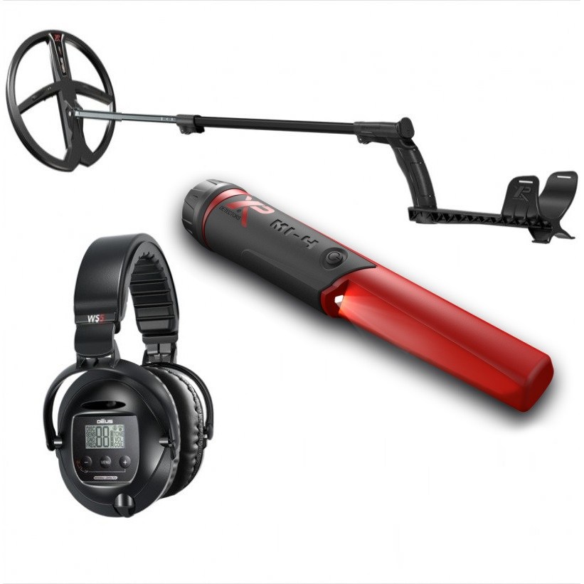 XP DEUS WS5 KULAKLIK + 34X28CM X35 BAŞLIK + XP MI-4 POİNTER DEDEKTÖR XP DEDEKTÖR - İNAN DEDEKTÖR - 0542 522 32 61