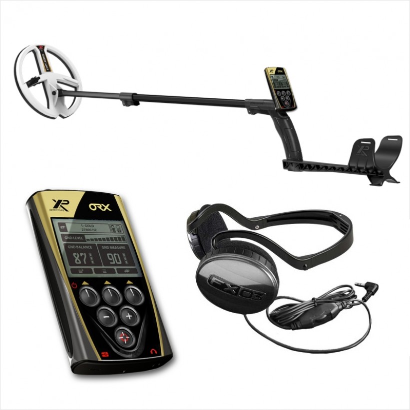XP ORX ANA KONTROL ÜNİTESİ + 22,5CM HF BAŞLIK + XP FX03 KABLOLU KULAKLIK DEDEKTÖR XP DEDEKTÖR - İNAN DEDEKTÖR - 0542 522 32 61