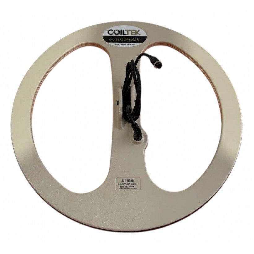 COİLTEK 22 MONO GOLDSTALKER BAŞLIK 55 CM MİNELAB GPX SERİLERİ İÇİN - İNAN DEDEKTÖR - 0542 522 32 61