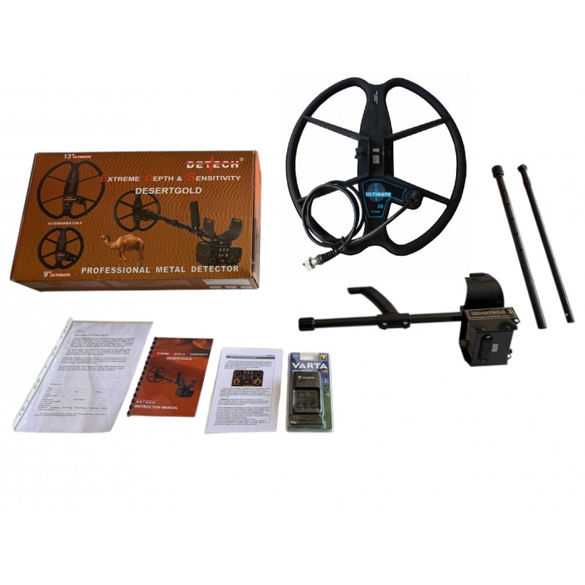 DETECH DESERT GOLD 3 11,5'' ULTİMATE BAŞLIKLI DEDEKTÖR DETECH DEDEKTÖR - İNAN DEDEKTÖR - 0542 522 32 61