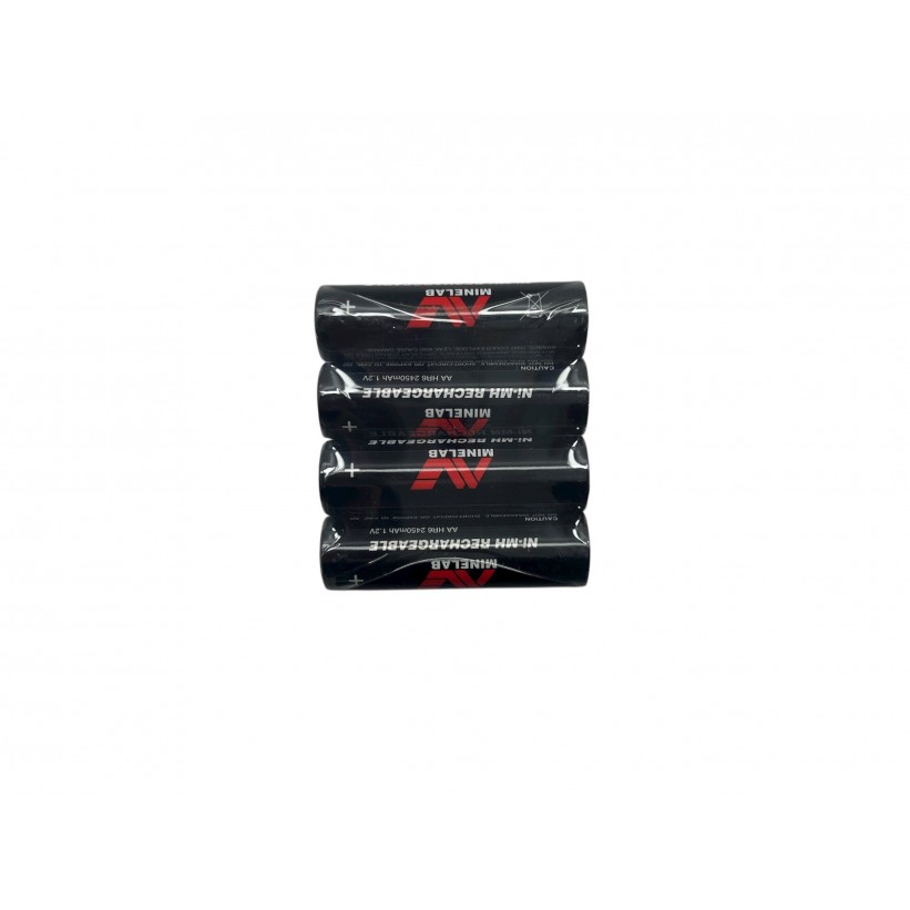 MİNELAB Pil Paketi, 4 x AA Şarj Edilebilir 2450mAh MİNELAB DEDEKTÖR - İNAN DEDEKTÖR - 0542 522 32 61