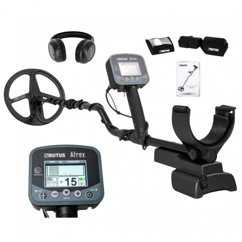 RUTUS ATREX 28CM SİYAH BAŞLIK KABLOSUZ BLUETOOTH KULAKLIK DEDEKTÖR RUTUS DEDEKTÖR - İNAN DEDEKTÖR - 0542 522 32 61