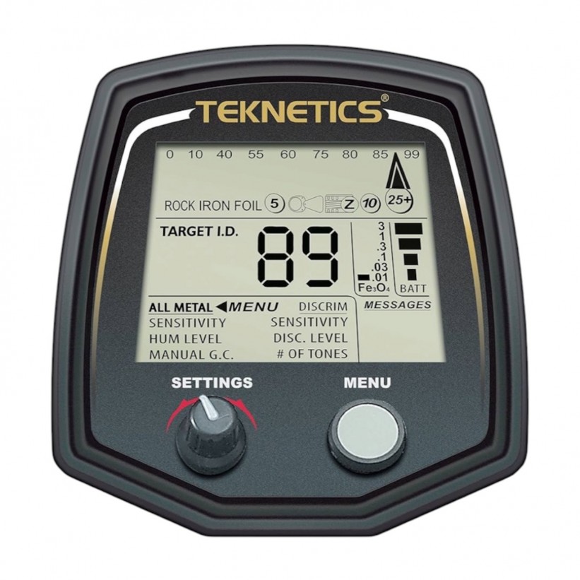 TEKNETICS T2+ VLF DEDEKTÖR 5”+11”+15” DD ÜÇ BAŞLIK + KULAKLIK + ŞARJ ALETİ + PİL TEKNETICS DEDEKTÖR - İNAN DEDEKTÖR - 0542 522 32 61