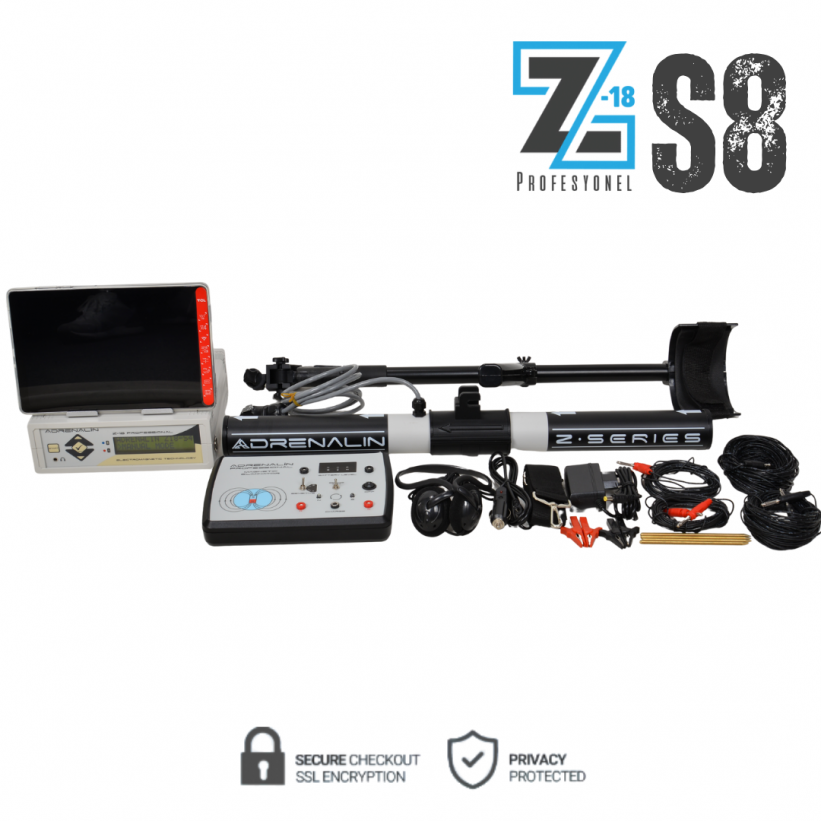 ADRENALİN Z18 S8 YER ALTI GÖRÜNTÜLEME CİHAZI ADRENALİN DEDEKTÖR - İNAN DEDEKTÖR 0542 522 32 61