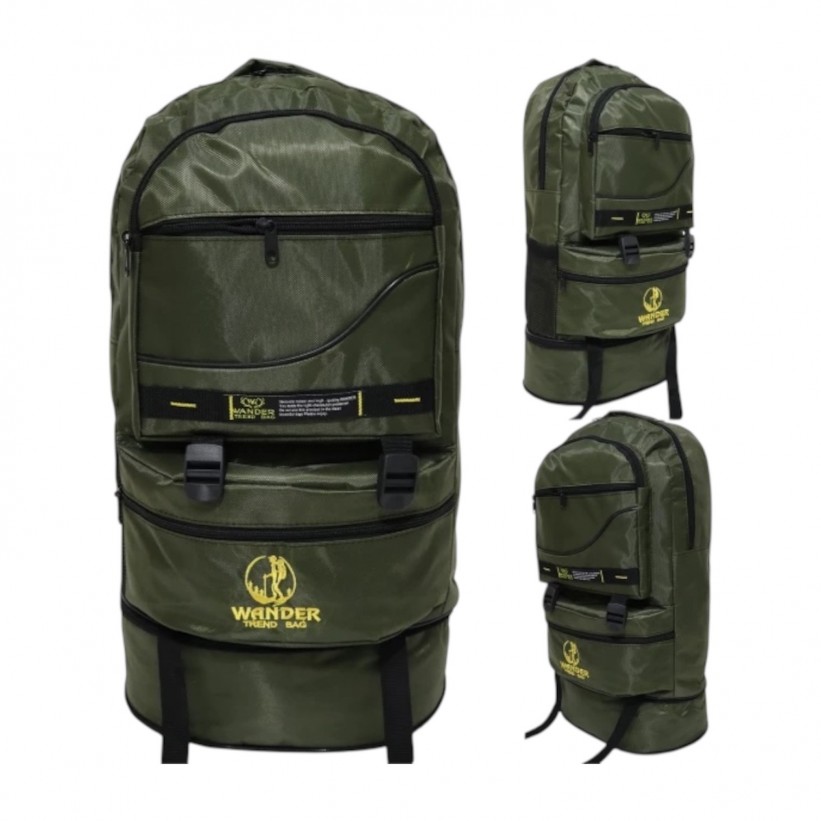 ÇOK FONKSİYONLU BÜYÜK BOY DEDEKTÖR TAŞIMA SIRT ÇANTASI (HAKİ YEŞİL) - İNAN DEDEKTÖR - 0542 522 32 61