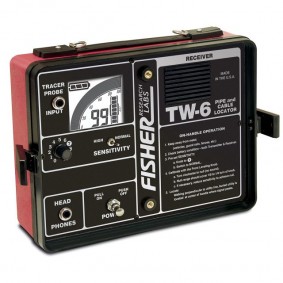 FİŞHER TW6 BORU VE KABLO BULUCU ARAMA SAPI VE KULAKLIK DAHİLİNDE FİŞHER DEDEKTÖR - İNAN DEDEKTÖR - 0542 522 32 61