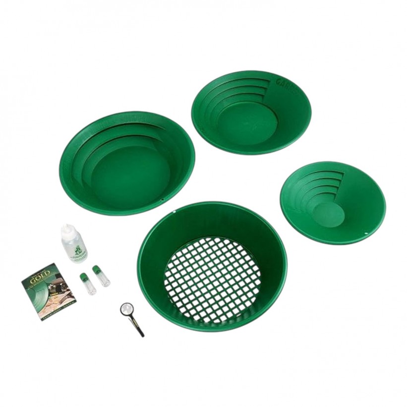 GARRETT DELUXE ALTIN ELEME PAN SETİ GARRETT DEDEKTÖR - İNAN DEDEKTÖR - 0542 522 32 61