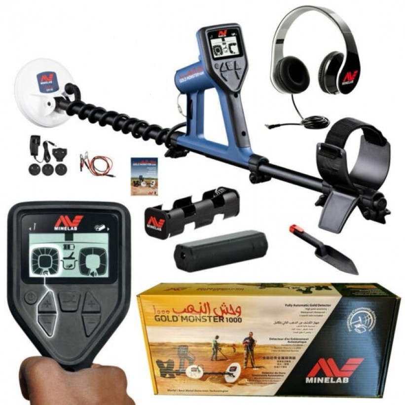 MİNELAB GOLD MONSTER 1000 STANDART TEK BAŞLIKLI DEDEKTÖR MİNELAB DEDEKTÖR - İNAN DEDEKTÖR - 0542 522 32 61