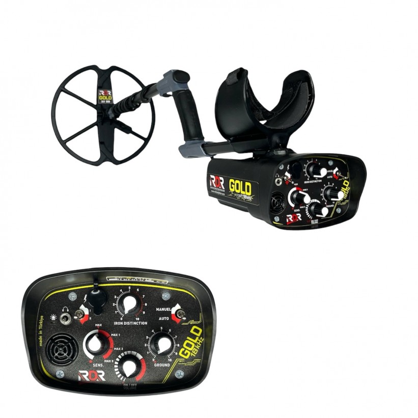 RDR DEEP PRO GOLD (18kHz) (27CM DD BAŞLIKLI) DEDEKTÖR RDR DEDEKTÖR  - İNAN DEDEKTÖR - 0542 522 32 61